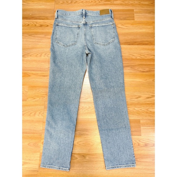 Madewell Perfect Vintage Jean Womens Size 28 Light Wash Distressed NWT N3913 - Picture 3 of 9